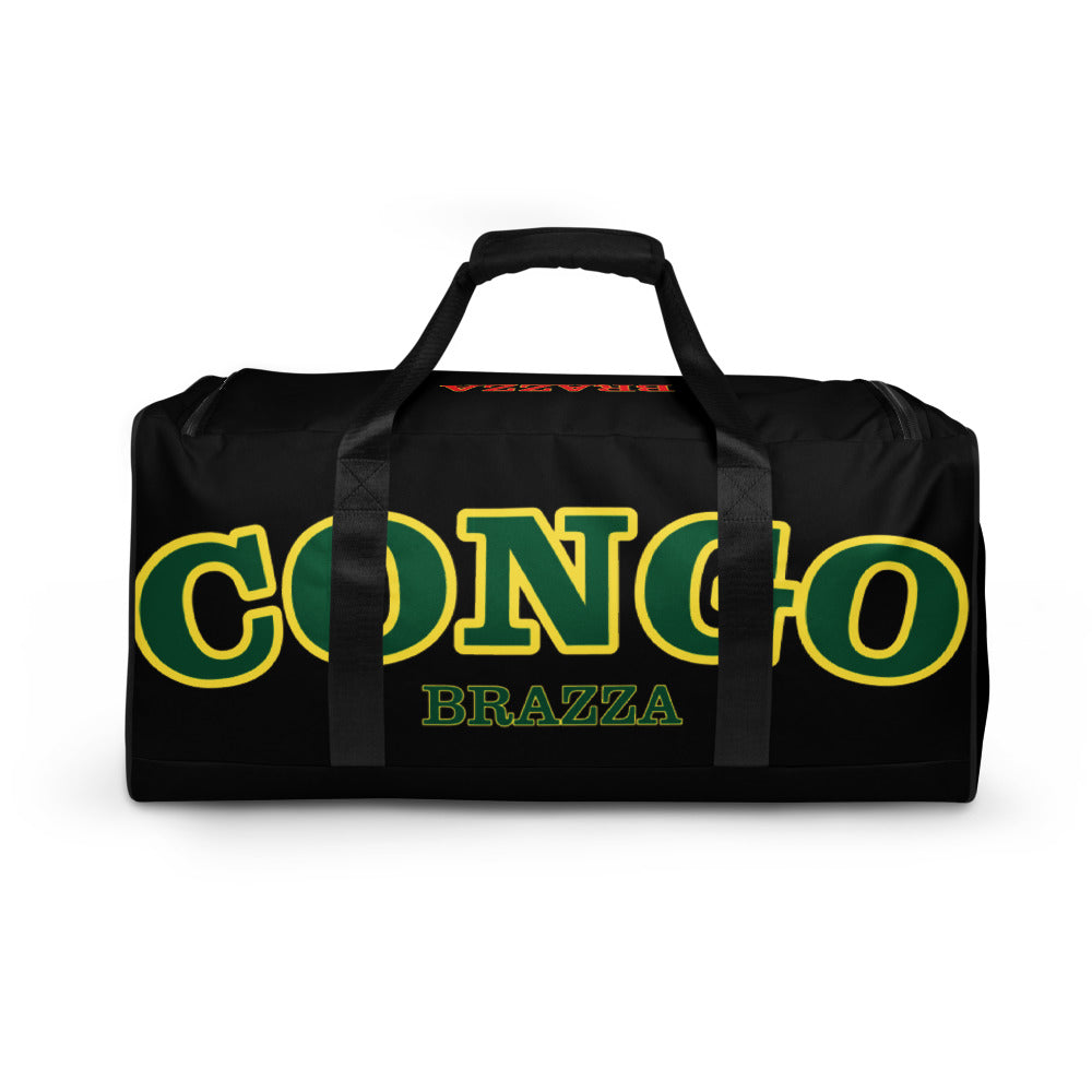 CONGO BRAZZA Black/Green Duffle Bag BOSEMBO