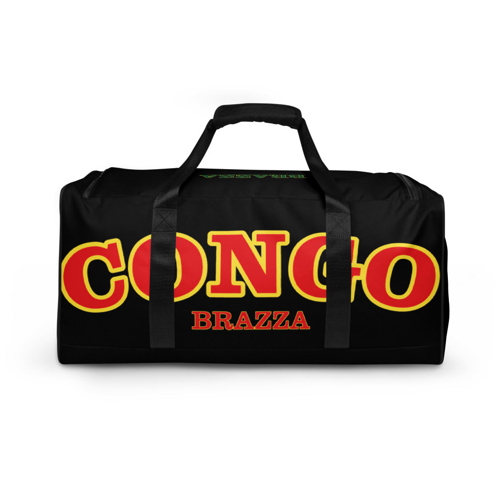 CONGO BRAZZA Black/Red Duffle bag BOSEMBO