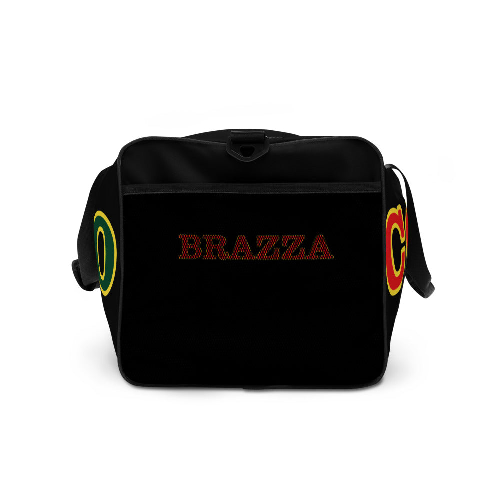CONGO BRAZZA Green/Red Duo Color Duffle Bag BOSEMBO